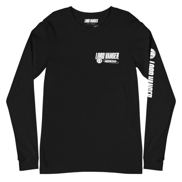 'The Box' Unisex Long Sleeve Tee - Black & White