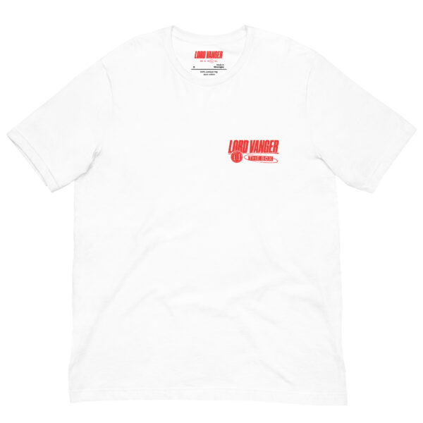 'The Box' Unisex t-shirt - White & Red
